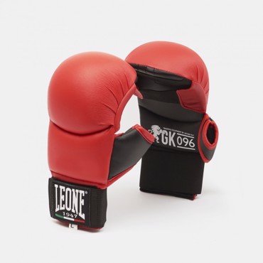 LEONE KARATE GLOVES-  RED